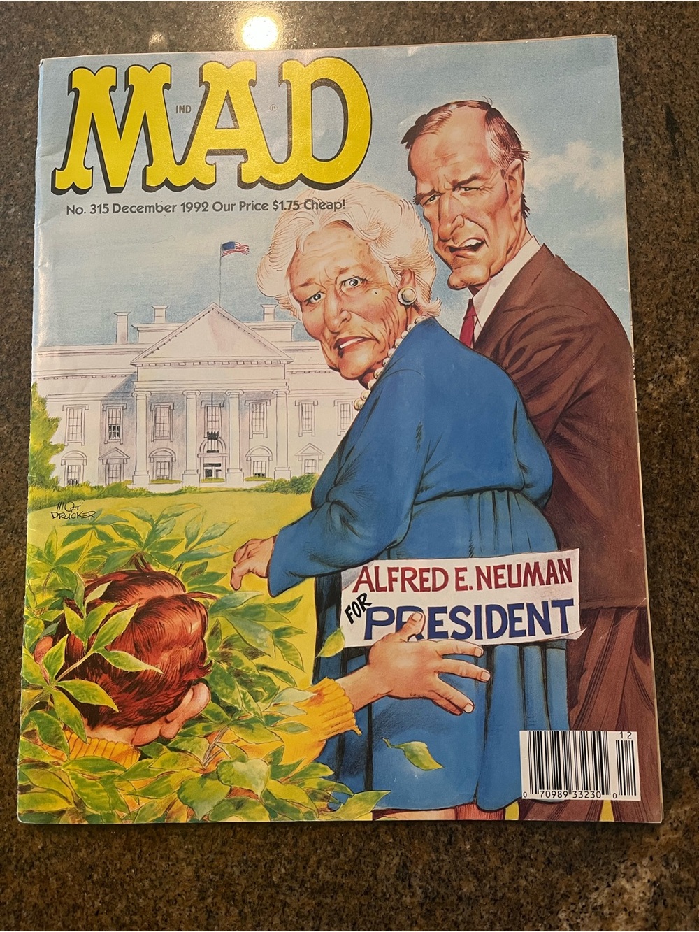 MAD Magazine.  No. 315, December 1992
